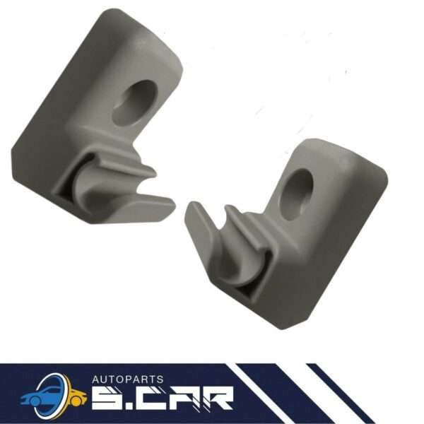 2 Supporti Pantina Per Fiat Panda Punto Idea Ganci Fissaggio Aletta Parasole