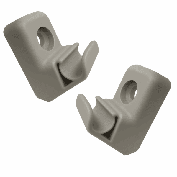 2 Supporti Pantina Per Fiat Panda Punto Idea Ganci Fissaggio Aletta Parasole