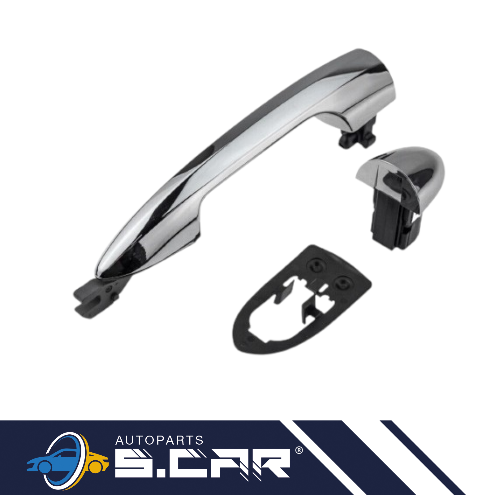 Chrome Pack Cornice Maniglia esterna ForTwo 450 - SKs