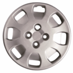 Set 4 Copricerchi 13'' Pollici Per Fiat Punto Panda Mylife Grigi Coppe Ruota