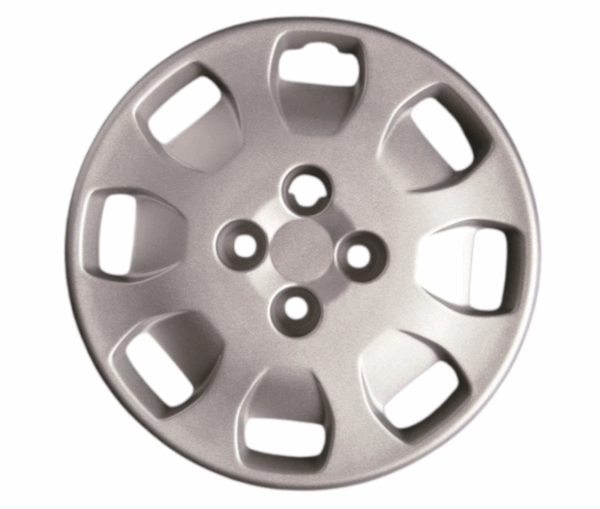 Set 4 Copricerchi 13” Pollici Per Fiat Punto Panda Mylife Grigi Coppe Ruota