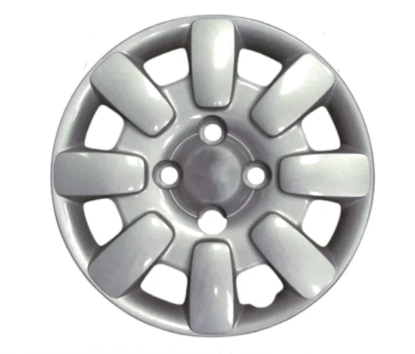 Set 4 Copricerchi 13 ” Pollici Per Panda 169 Coppe Copri Ruota Grigi