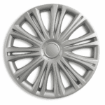 Copricerchi Universali 13'' Pollici Coppe Copri Ruota In ABS Grigie