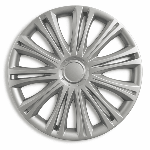 Copricerchi Universali 13” Pollici Coppe Copri Ruota In ABS Grigie