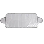 Telo Copri Parabrezza 200x80 cm Anti Ghiaccio Neve Sole UV Brina Argentato