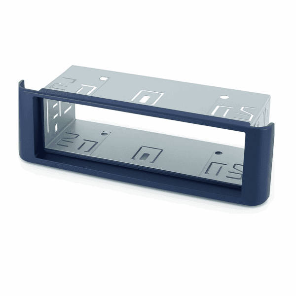 Mascherina Autoradio Per Smart For Two Fino 2007 1 DIN Pannello Cornice BLU
