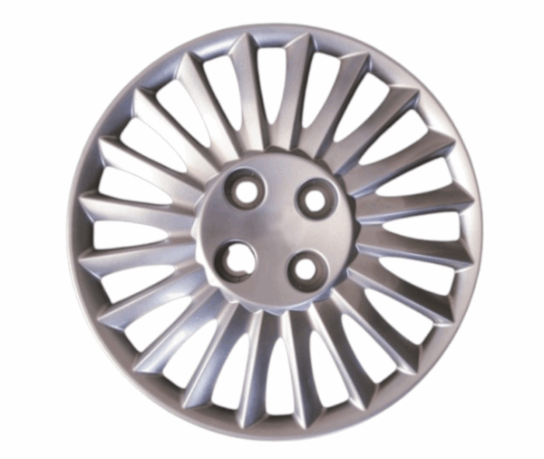 Kit 4 Copricerchi 15 Pollici Per Grande Punto Coppe Ruota Grigi