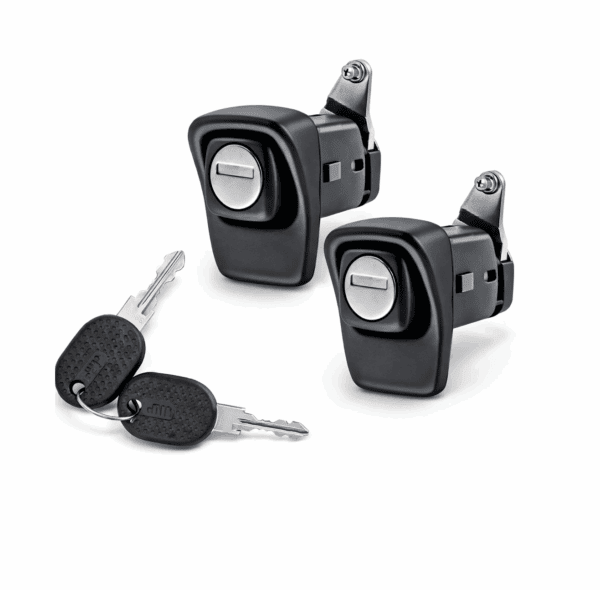 2 Maniglie Esterne Per Fiat Panda 141 Pulsante Apriporta Cilindretto Con Chiave