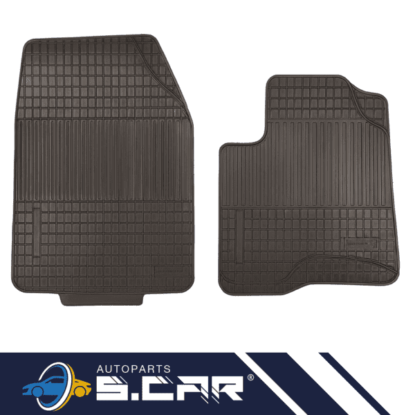 Set 2 Tappeti In Gomma Per Smart ForTwo 453 Tappetini Su Misura