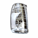 Fanale Specchietto Freccia Laterale per Transit dal 2014 DX Bianco