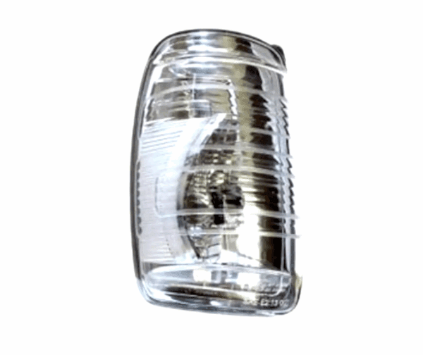 Fanale Specchietto Freccia Laterale per Transit dal 2014 DX Bianco