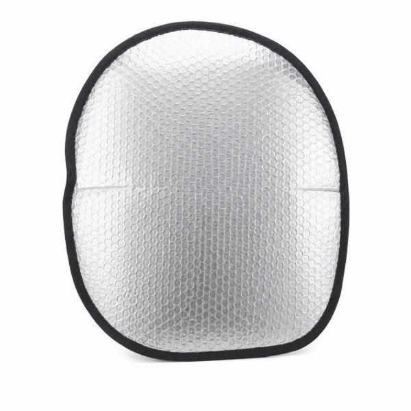 Scudo Coprivolante Parasole Per Volante Fresco Ripara Dal Sole Argento 44×43 cm