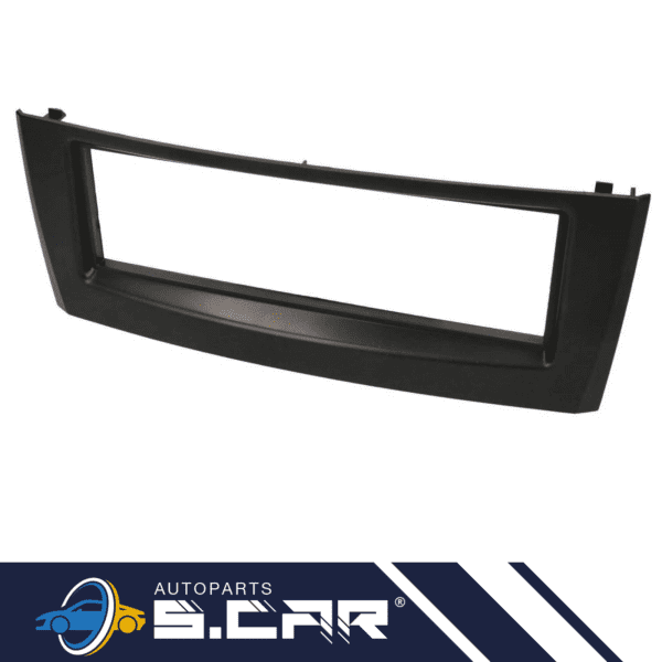 Cornice Mascherina Autoradio per Fiat Grande Punto Pannello Adattatore 1Din Nero