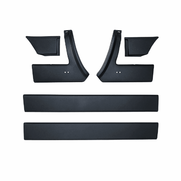 Kit Modanature Nere Per Fiat Panda 4×4 141 da 1986 Parafango Fasce Laterali 6 Pz