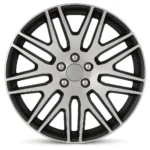 Set 4 Copricerchi 15" Pollici Universali Coppe Copri Ruota Borchie Bicolore