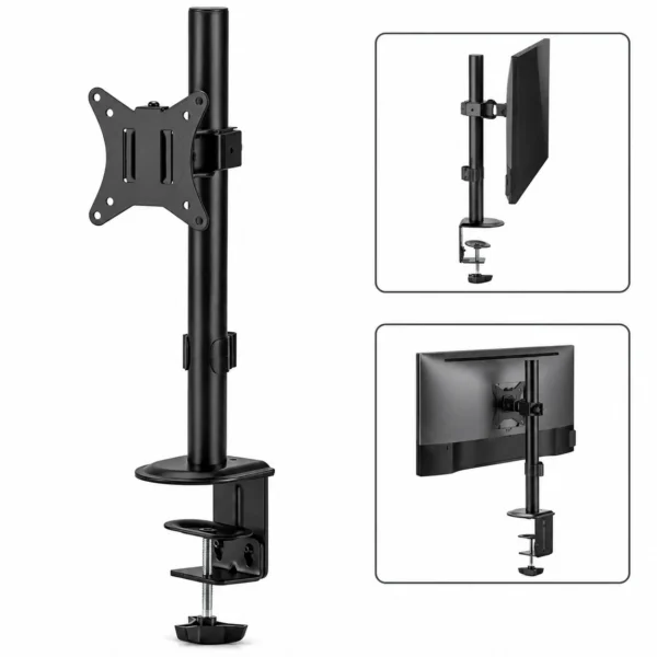 Supporto Staffa Tv Monitor Verticale Da Scrivania Tavolo 17 – 32''