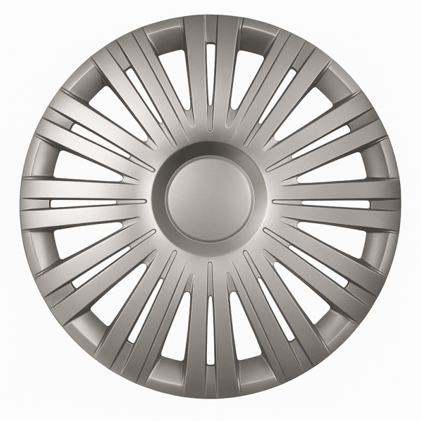 1x Copricerchio Universale 14'' Pollici Copriruota Coppa ACTIVE Grigio Silver