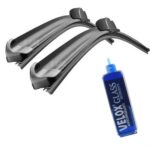 Kit Spazzole Tergicristallo Anteriori Flat Per Fiat Panda 312 (600+380) Tergi