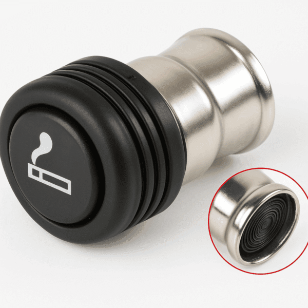 Accendisigari Universale Nero 12V Accendino Interno Per Auto