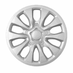 G3 Set 4 Copricerchi 13'' Pollici Universali Grigi per Ruote Auto 970.13