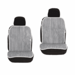 Coppia Schienali Universali Auto In Cotone Traspirante Coprisedili Antimacchia