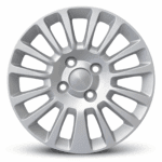 Set 4 Copricerchi 15 '' Pollici Per Fiat Punto Evo Coppe Copri Ruota Grigi