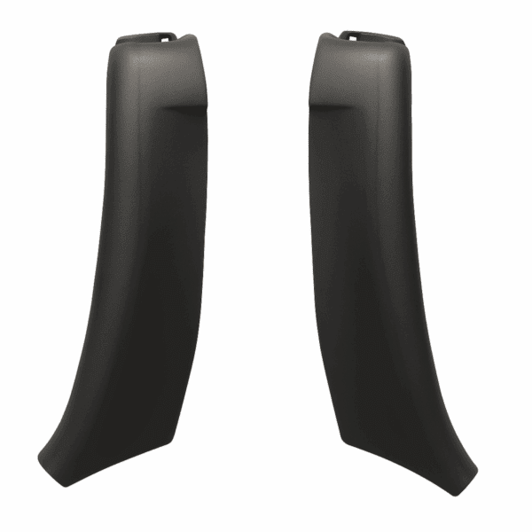 Coppia Parasassi Parafanghi Posteriori Per Fiat Panda 141 Sx Dx Neri