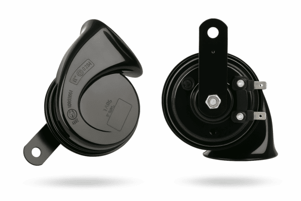 Coppia Avvisatori Acustico Universali Tromba Clacson Auto