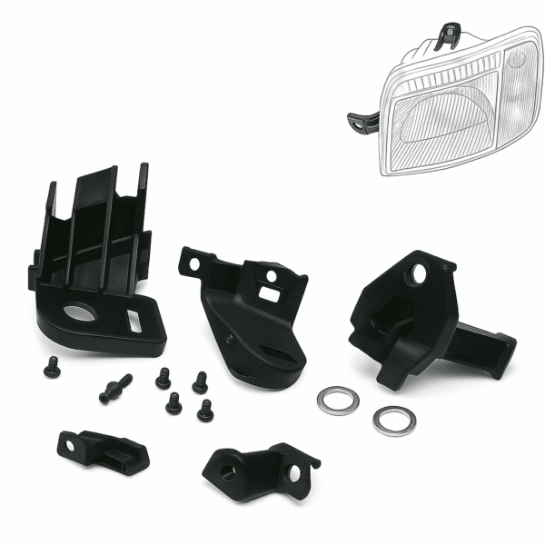 Kit Staffe di Riparazione Faro Sinistro (SX) Fiat Panda 169 2003–2011