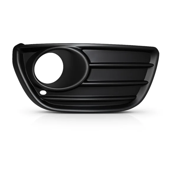 Griglia Paraurti Cornice Fendinebbia Per Fiat Punto 188 Sinistra Nera Con Foro