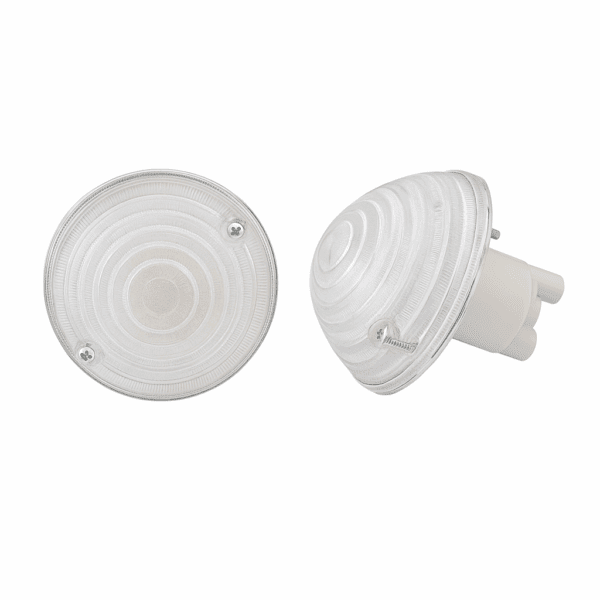 Fanalino Anteriore Per Fiat 500 F L R Epoca Lente Bianco Destro Sinistro