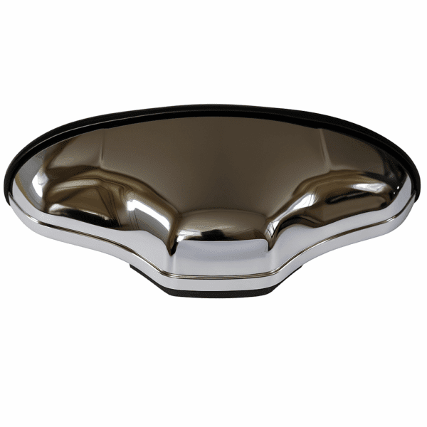 Per 500 F R L EPOCA FANALE POSTERIORE FANALINO LUCE TARGA IN PLASTICA CROMATO