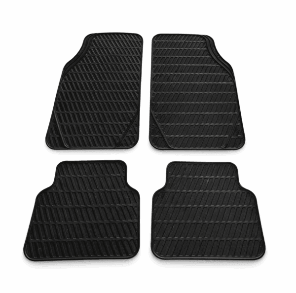 4 Tappetini Per Auto In Gomma Tappeti Universali Sagomabili Antiscivolo Inodore