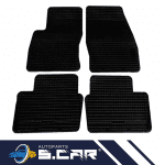 Set 4 Tappetini In Gomma Su Misura Tappeti Per Focus II III Antiscivolo Con Clip