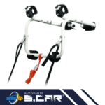 Peruzzo Portabici Universale Posteriore Per Auto In Acciaio Bianco 381