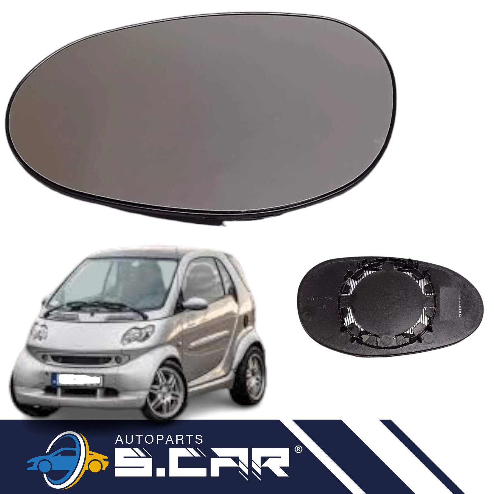Piastra-Specchio-Per-Smart-Fortwo-98-06-Roadster-Specchio-Retrovisore-Destro-Dx-287266120501-2 Piastra-Specchio-Per-Smart-Fortwo-98-06-Roadster-Specchio-Retrovisore-Destro-Dx-287266120501-2
