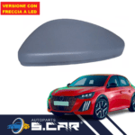 Calotta Di Copertura Specchio Retrovisore Per 208 II  Corsa Destro Dx Primer