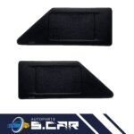 Kit Coppia Copricerniera Per Fiat Panda 141 Mostrine Porta Portiera Dx Sx Nere