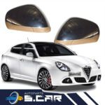 COPPIA CALOTTE PER  ALFA ROMEO GIULIETTA '10> MITO '08> 159 '05> CROMATA SX + DX