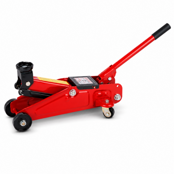 Cric Idraulico A Carrello 2T Sollevatore Auto Officina Garage 2000 Kg