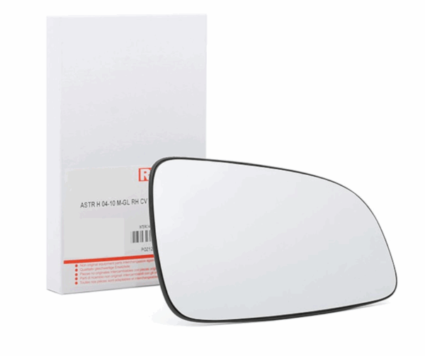 Piastra Specchio Per Opel Astra H Specchietto Vetro Retrovisore Termico Destro