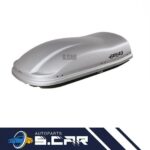 FARAD Box Da Tetto Marlin Portabagagli Baule 400L 160x80x40 Grigio Goffrato