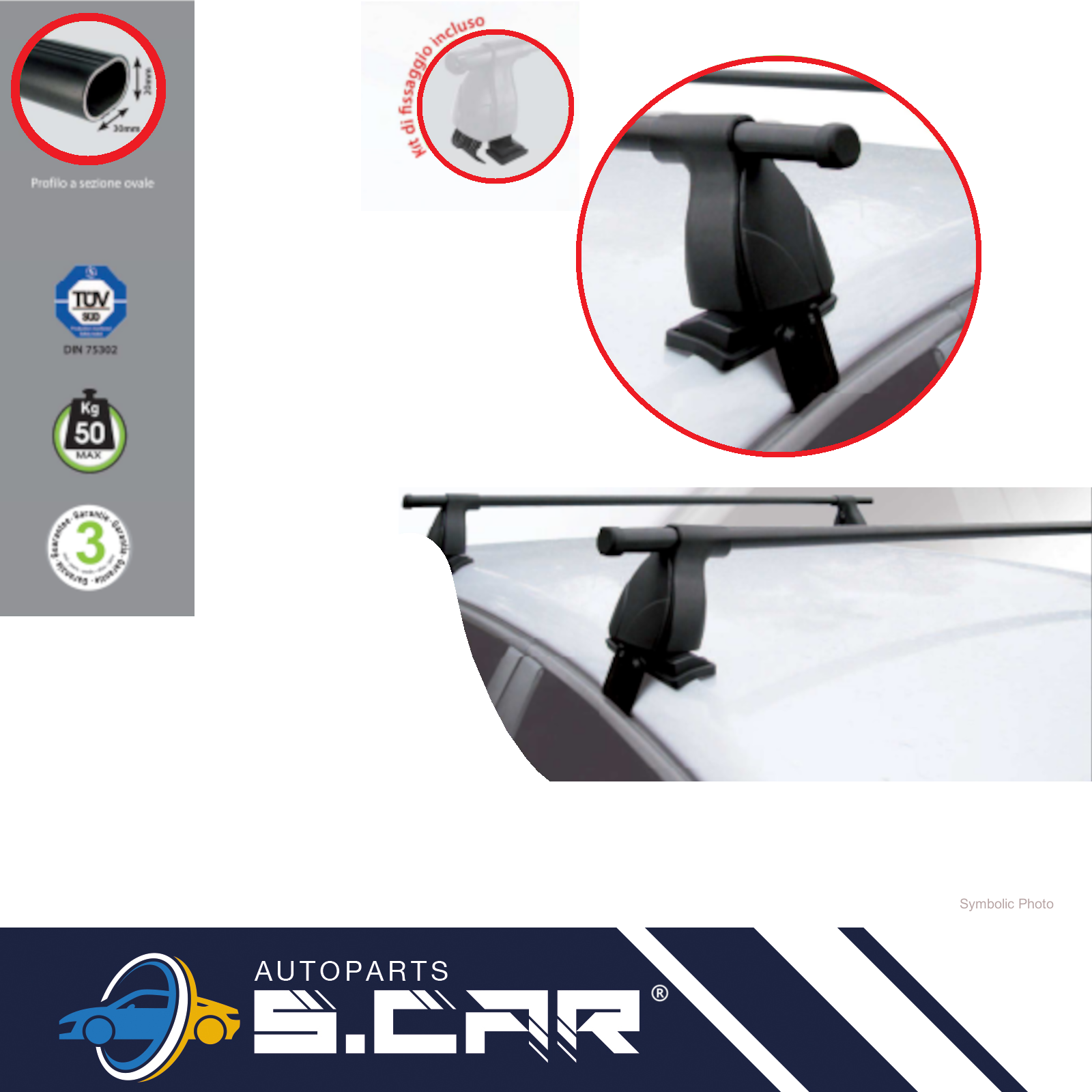 Barre-Portatutto-Per-C3-IV-A3-Sportback-Premontato-Da-Tetto-Liscio-Porta-Bagagli-287138094386-6 Barre-Portatutto-Per-C3-IV-A3-Sportback-Premontato-Da-Tetto-Liscio-Porta-Bagagli-287138094386-6