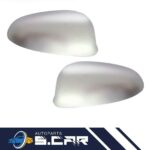 Coppia Calotte Specchietto Per Bravo II Croma 05 Idea Delta 08 Cromate Satinate