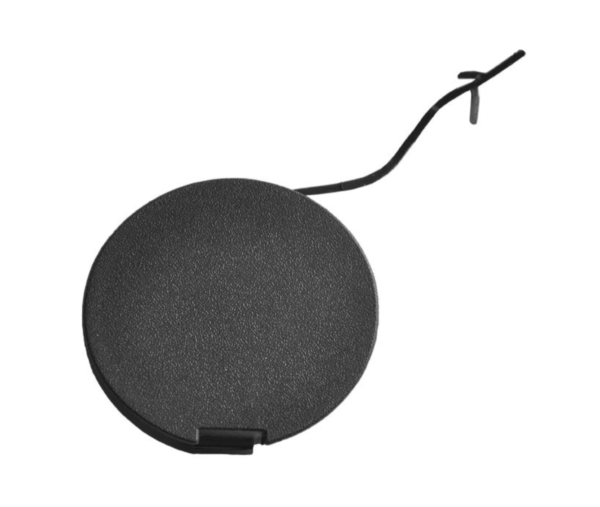 Tappo Copri Gancio Traino Per Renegade Paraurti Anteriore Nero Goffrato