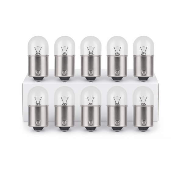10x Lampadine Auto R5W 12V 5W BA15s | Luci Posizione Targa Universali