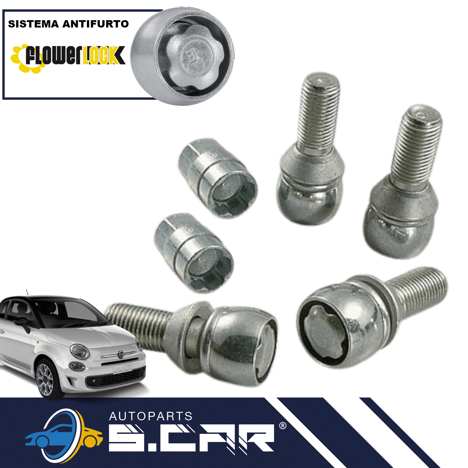 FARAD-Bulloni-Antifurto-FlowerLock-Per-Fabia-Kamiq-Kodiaq-Kit-4-Pezzi-287344810347-2 FARAD-Bulloni-Antifurto-FlowerLock-Per-Fabia-Kamiq-Kodiaq-Kit-4-Pezzi-287344810347-2