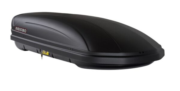 Box Tetto Auto 400L Nero Baule Universale Portabagagli 131x78x38 cm Compatto