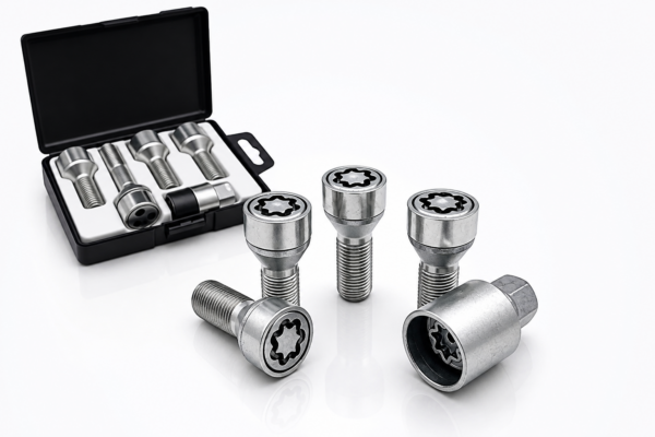 FARAD Kit Bulloni Antifurto Per Classe A B C CLA Cerchi In Lega Starlock ZAM/E